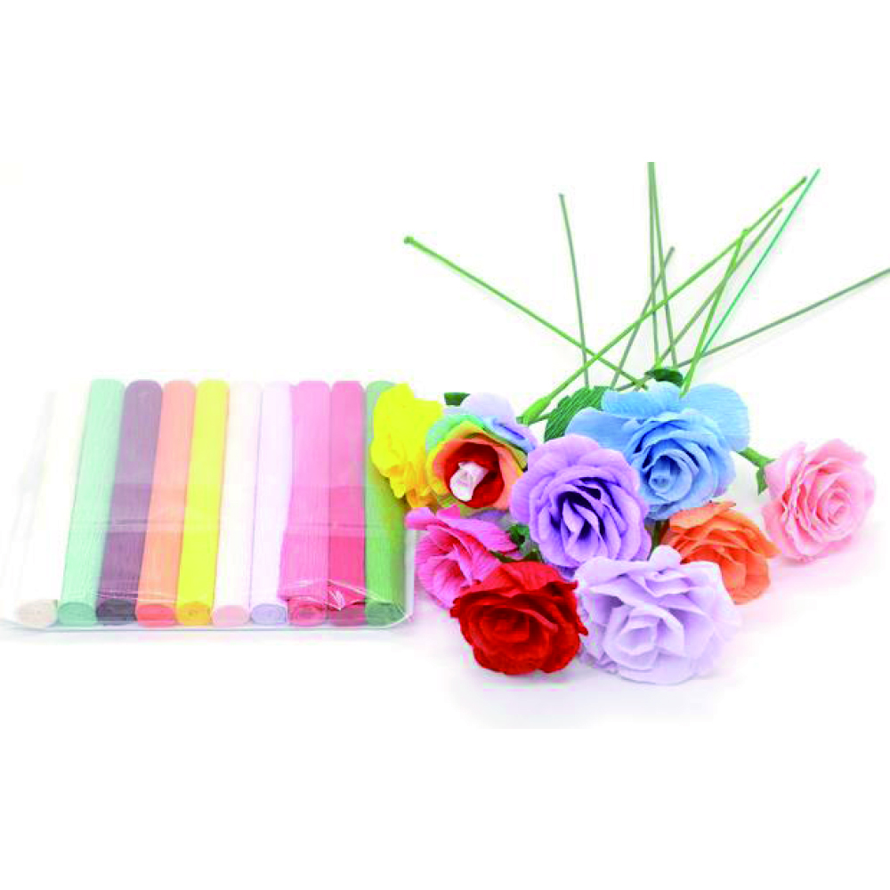 DIY flower crepe paper manual package accessories crepe paper roll crepe kraft paper