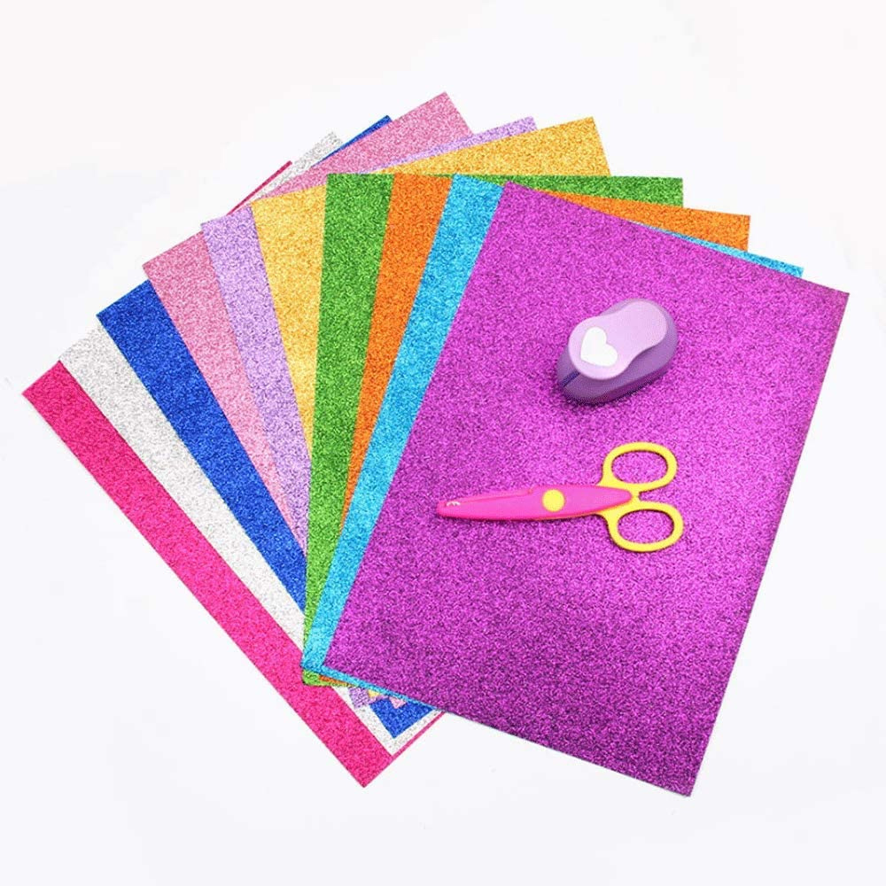 Glitter paper