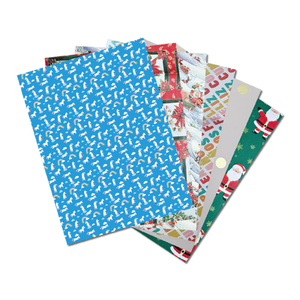 gift wrapping paper