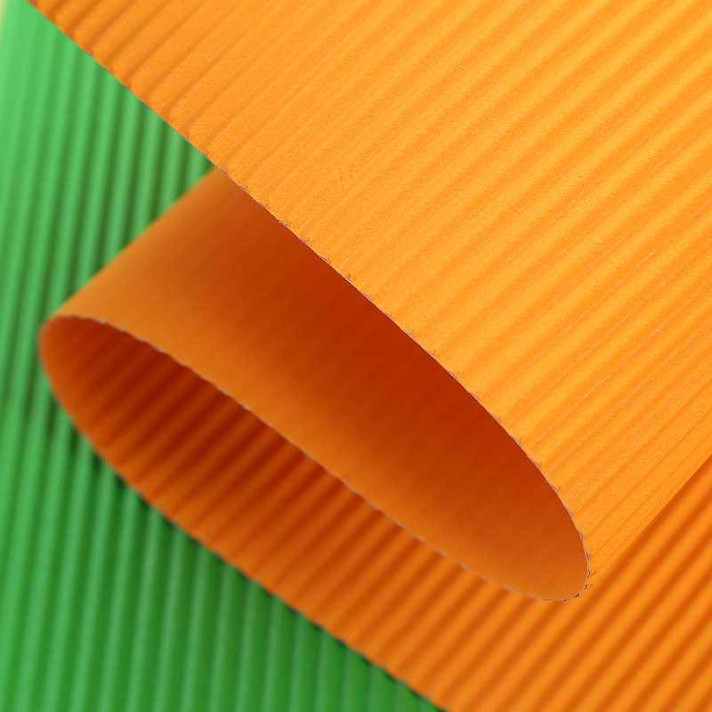 DIY corrugated paper color corrugated paper sheet