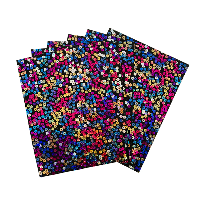 Colorful Holo Sequince Cloth Eva Foam (A4/50x70cm)