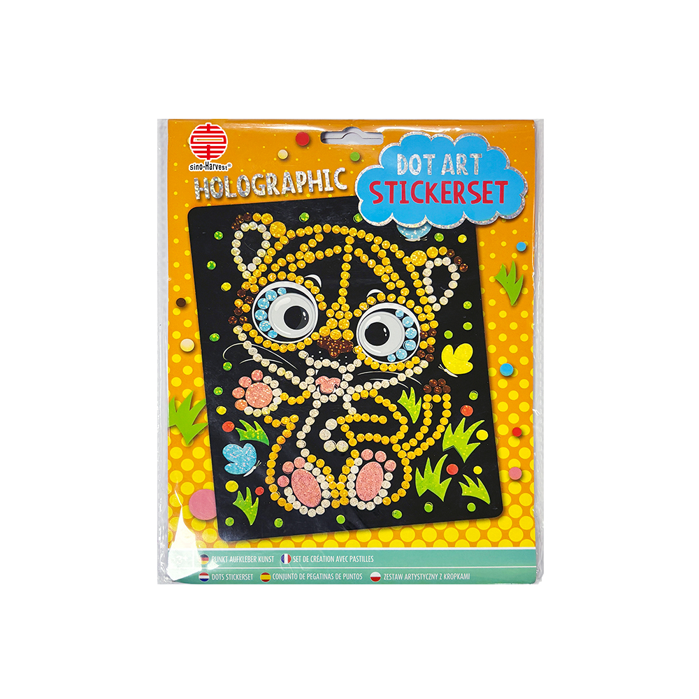 Holographic Dot Art Stickers