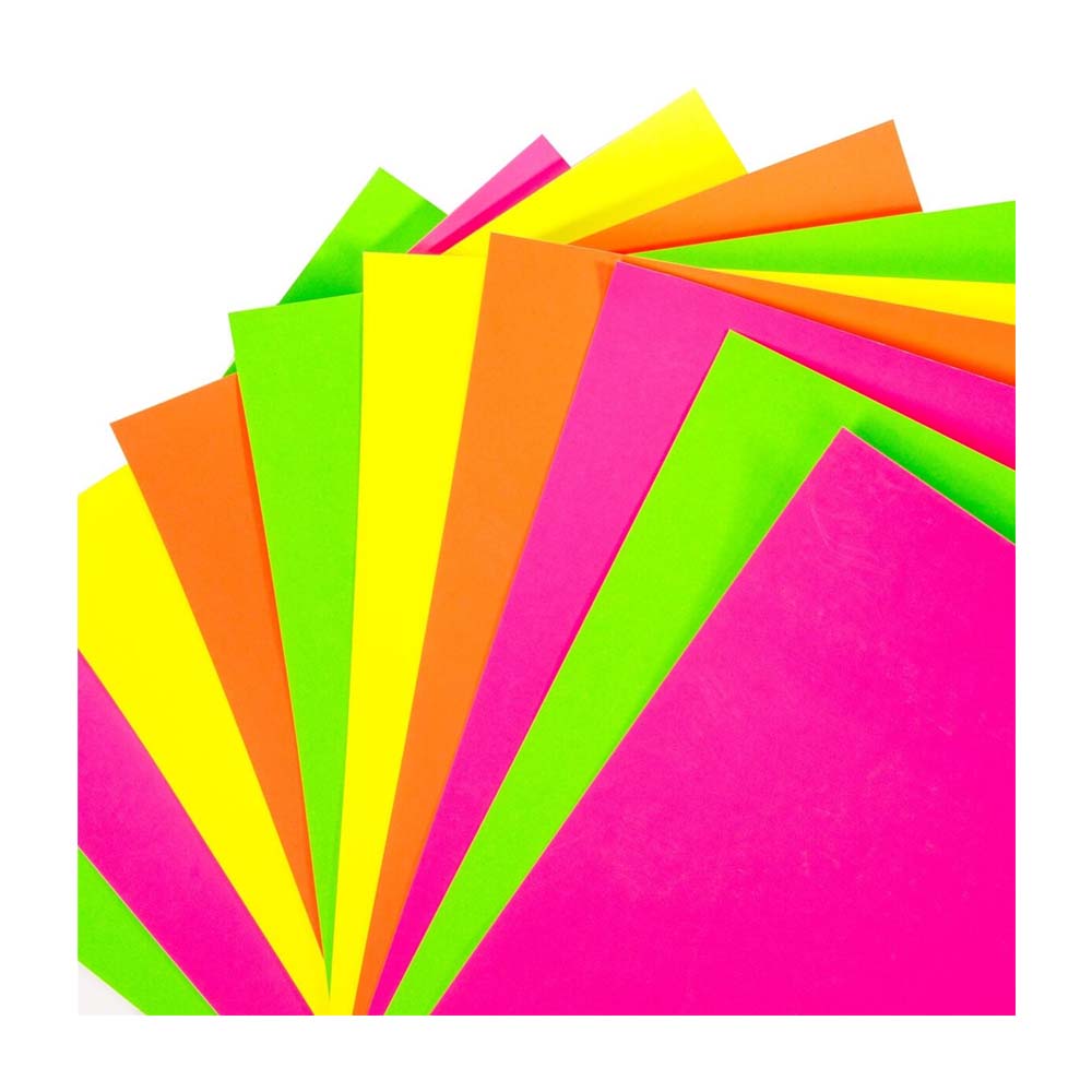 Fluorescent paper