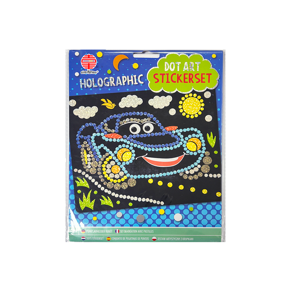 Holographic Dot Art Stickers