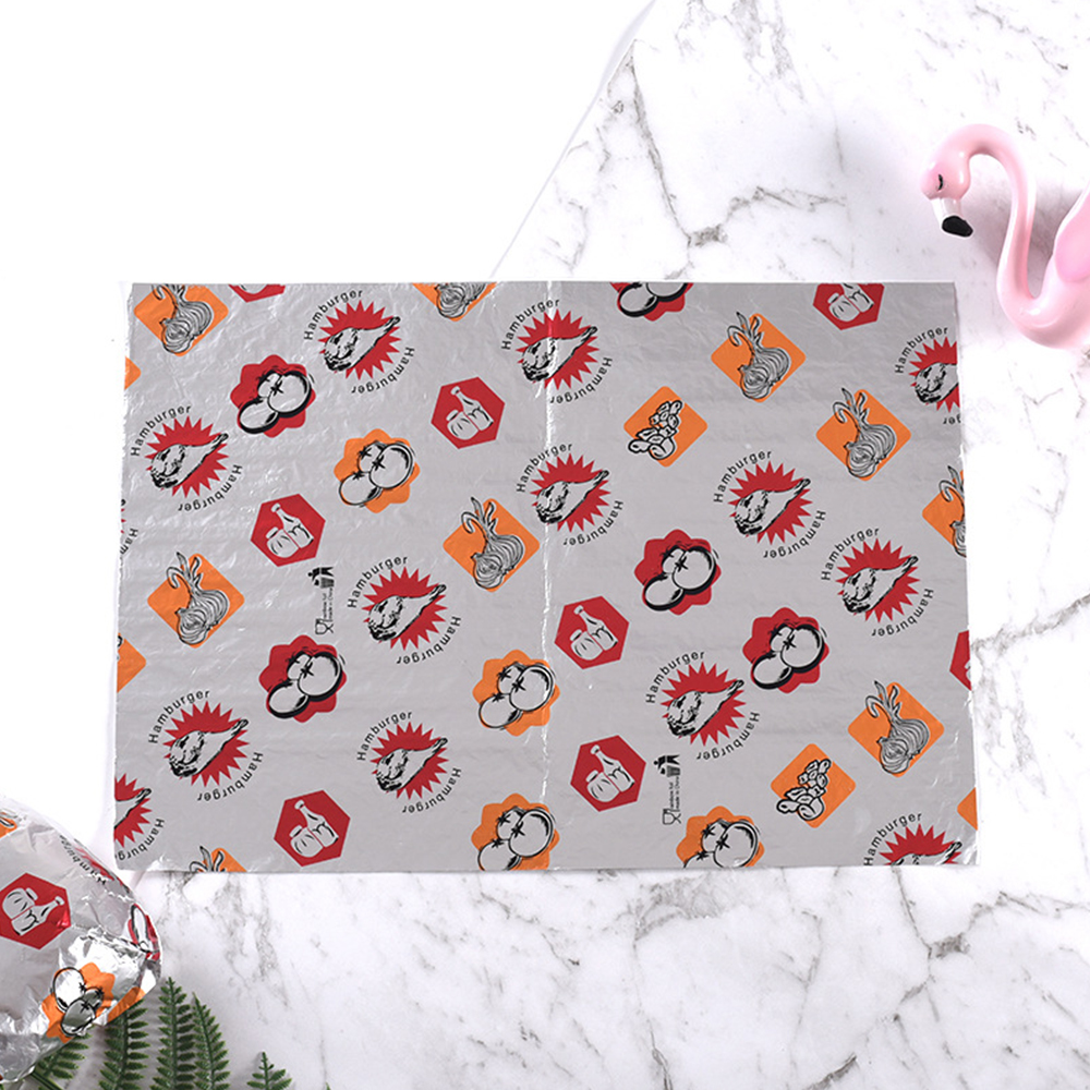 Wholesale Customized PE Coated Oil Proof Burger Special Paper