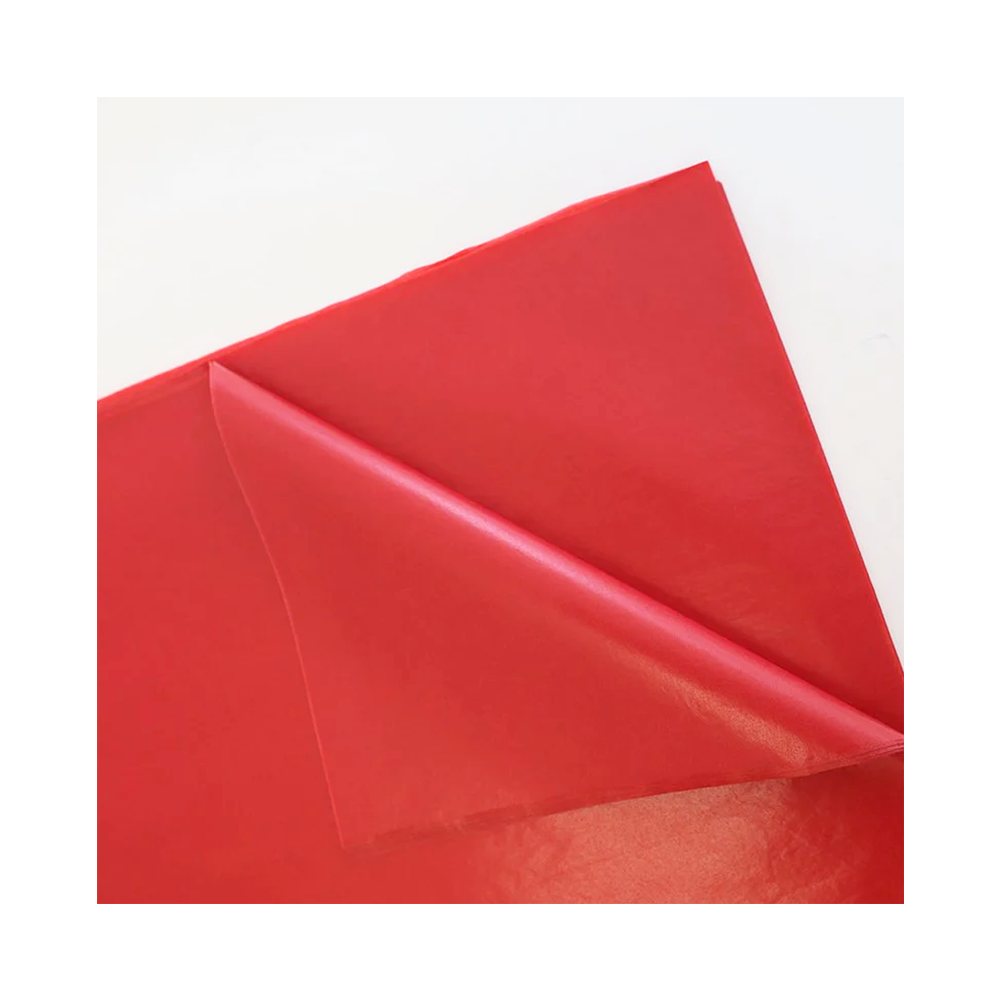 Red Glassine Paper