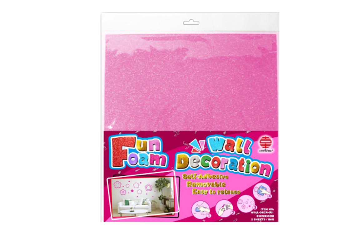 Glitter EVA Wall Decoration -Geometric Figure