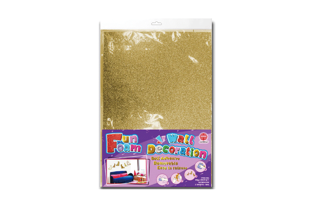 Glitter EVA Wall Decoration-Kangaroo