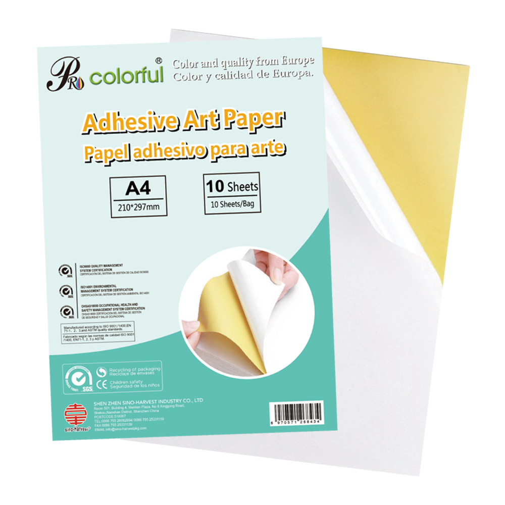 Adhesive Art Paper