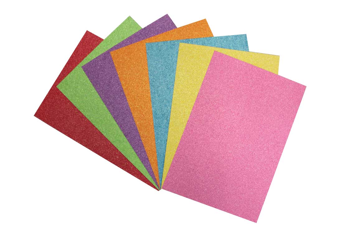 Iridescent Glitter Paper & Cardboard