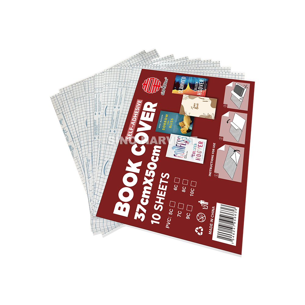Self-adhesive Transparent Book Cover