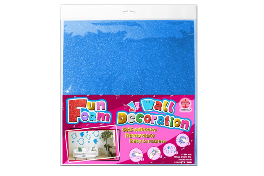 Glitter EVA Wall Decoration -Geometric Figure