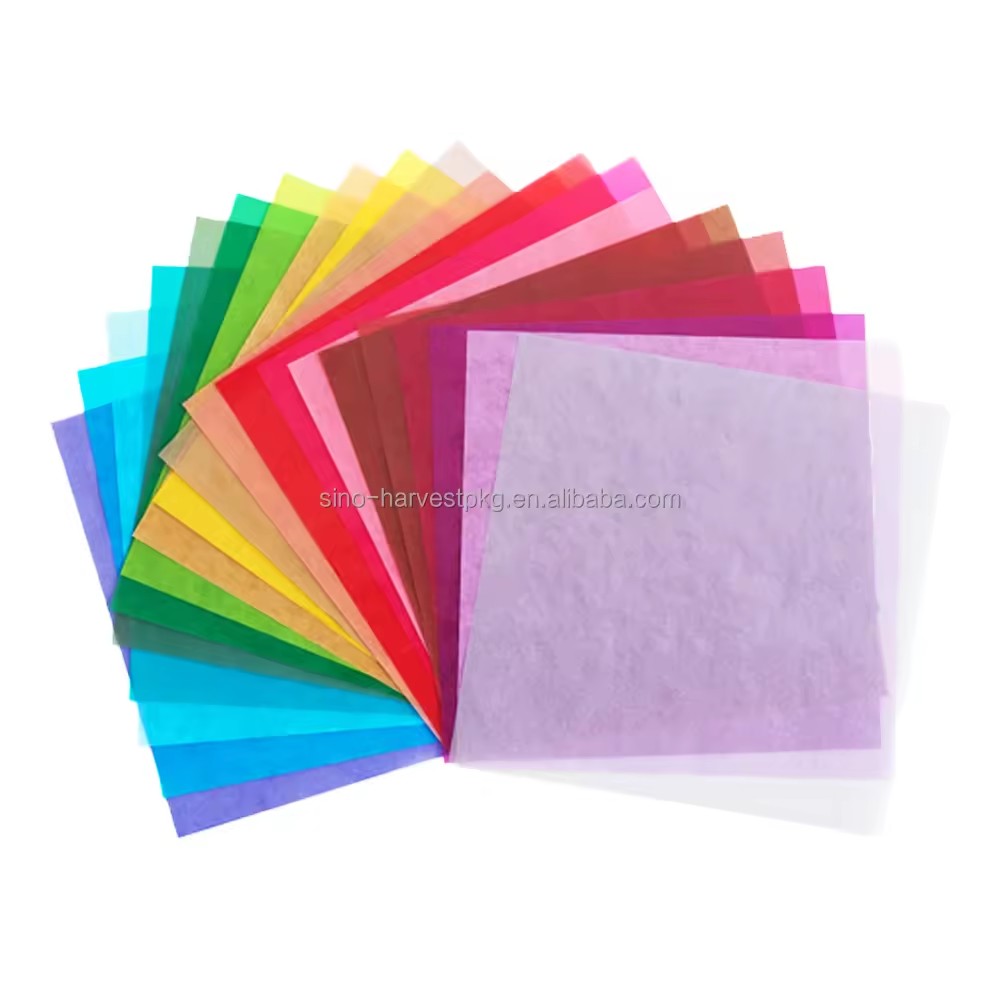 Color transparent tracing paper