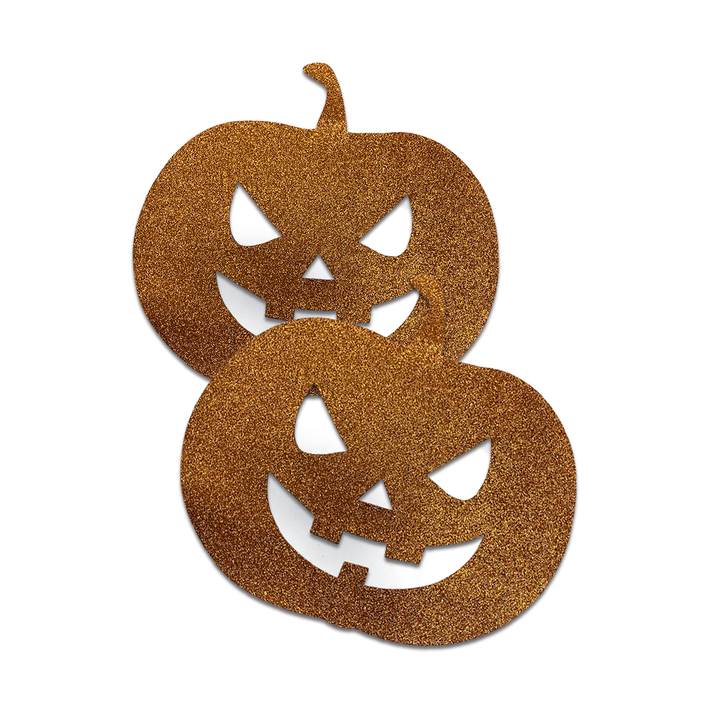 Skull Spider Pumpkin Halloween Creative Glitter Non-woven Placemat