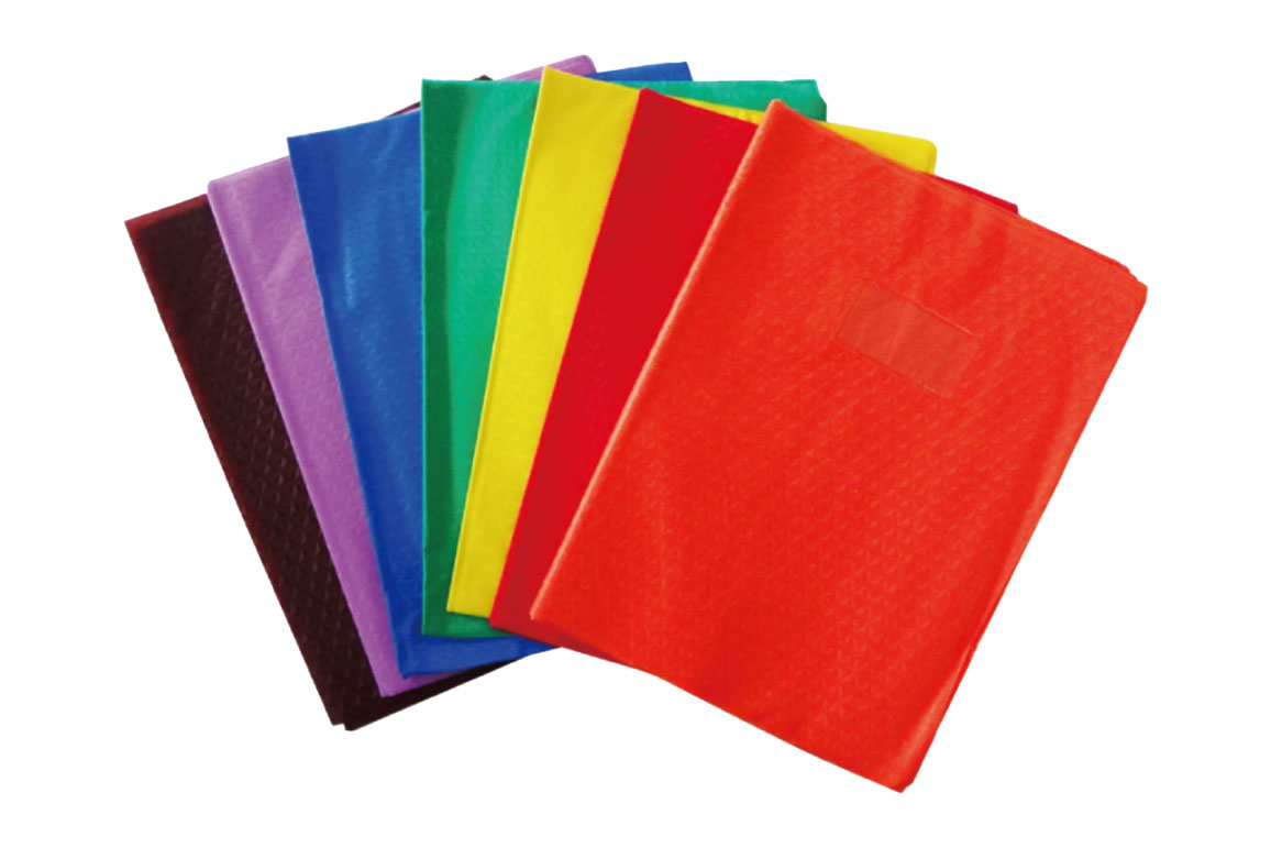 Pvc Non-transparent Embossed Book Cover