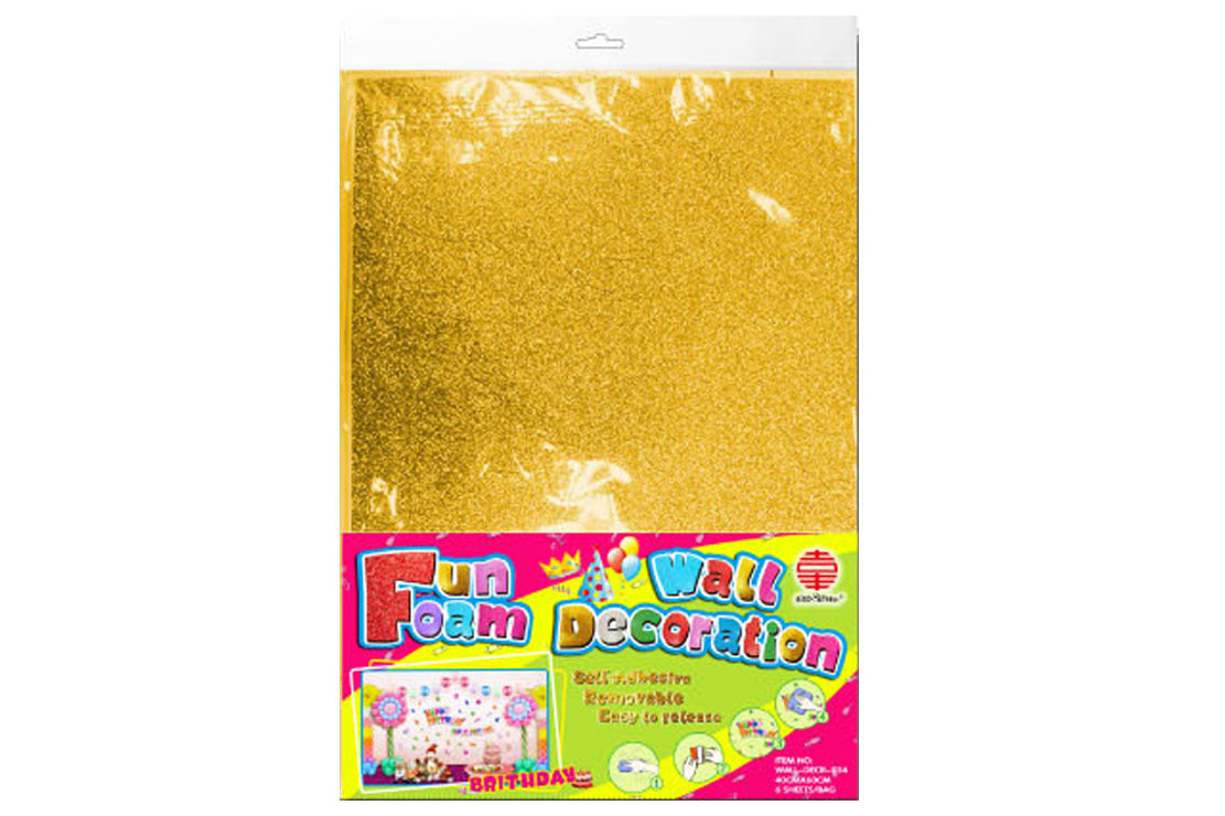 Glitter EVA Wall Decoration-Birthday