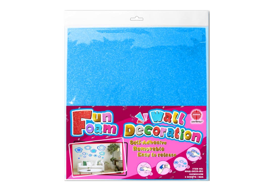 Glitter EVA Wall Decoration -Geometric Figure