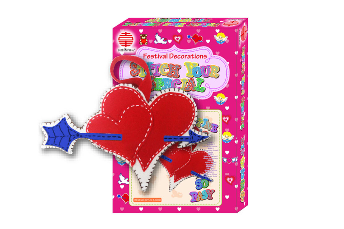 Stitch Your Special (Valentine - Felt / Thread / Needle / Filling)