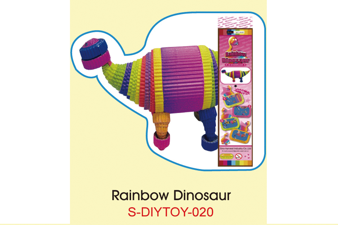 Rainbow Dinosaur