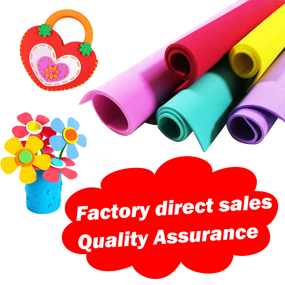 China Manufacturer Wholesale Customizes A3 A4 High Density Craft EVA FOAM Sheets foam roll