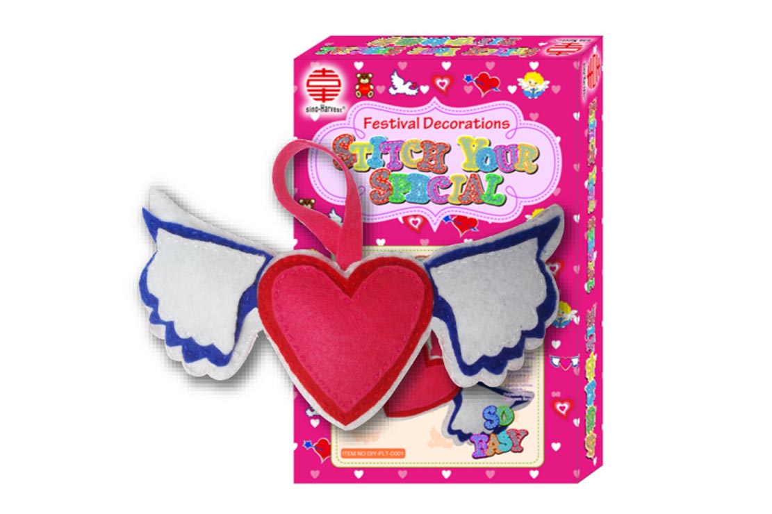 Stitch Your Special (Valentine - Felt / Thread / Needle / Filling)