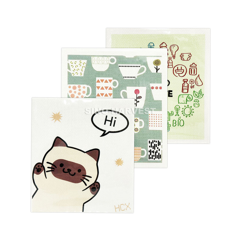 Cellulose sponge cloth