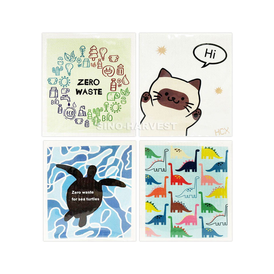 Cellulose sponge cloth