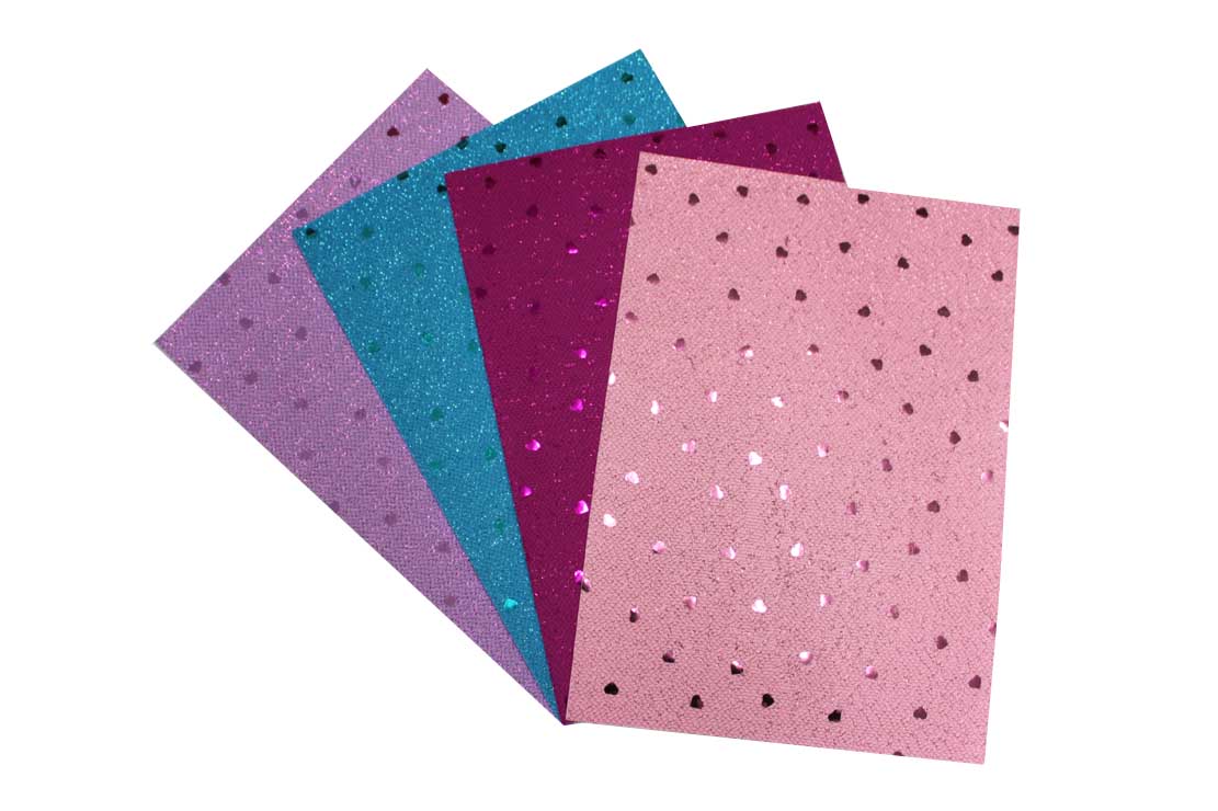 Metallic Heart EVA Foam