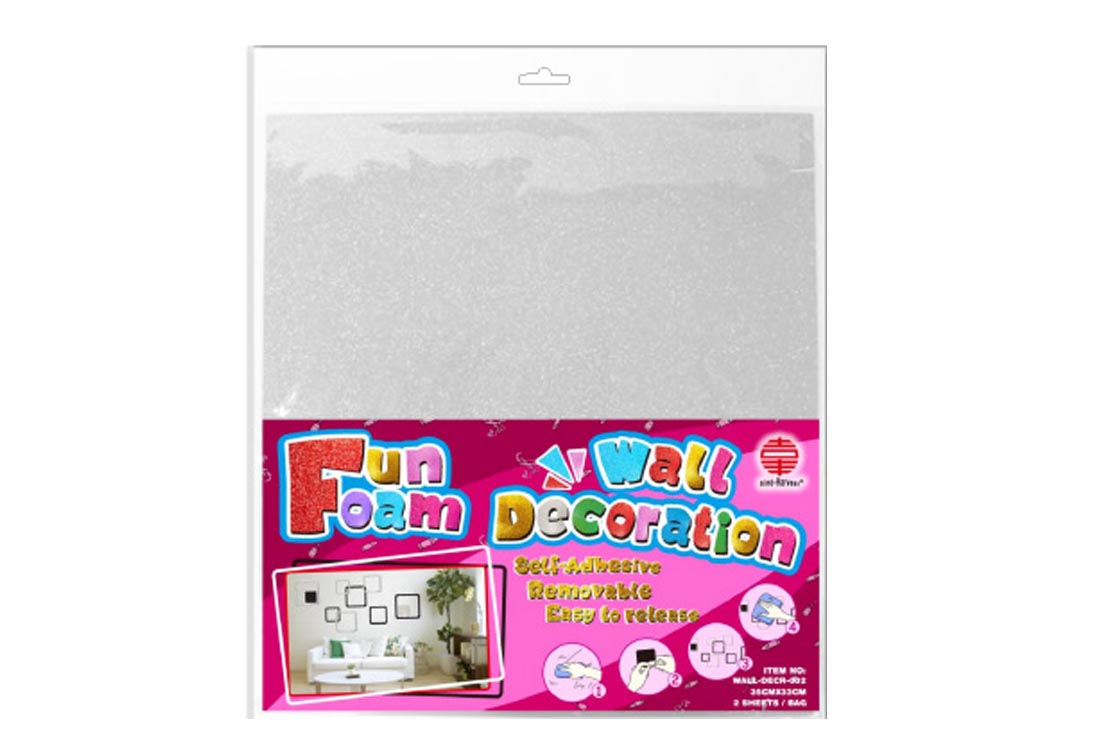 Glitter EVA Wall Decoration -Geometric Figure