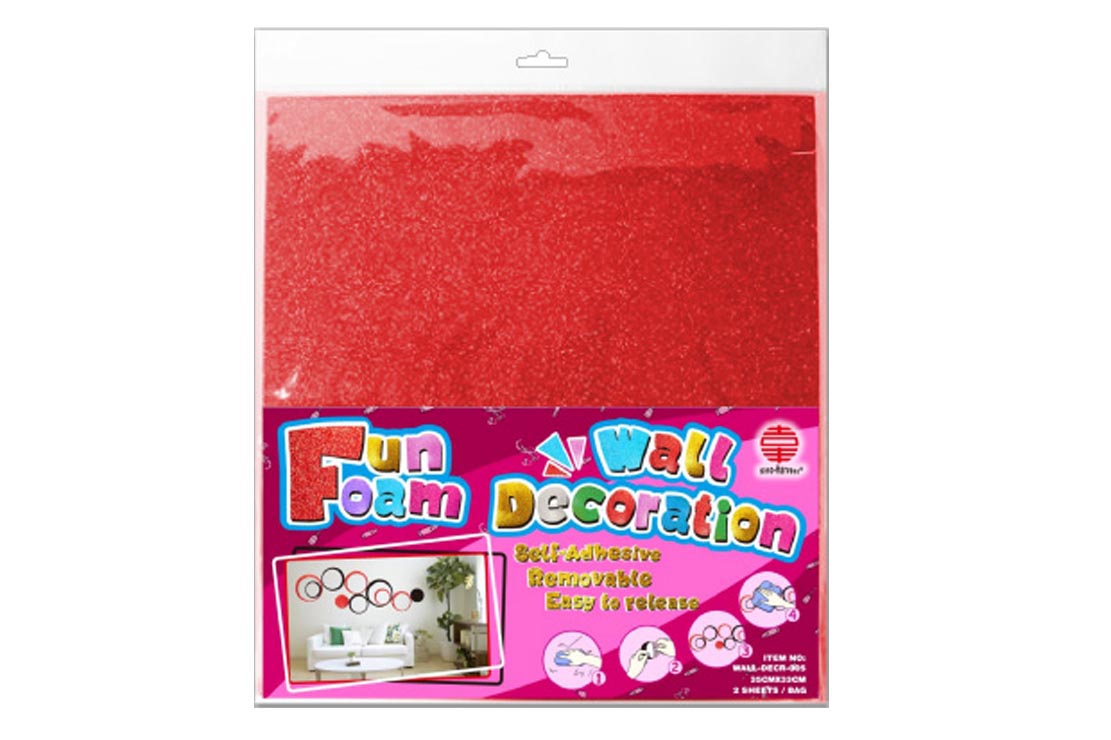 Glitter EVA Wall Decoration -Geometric Figure