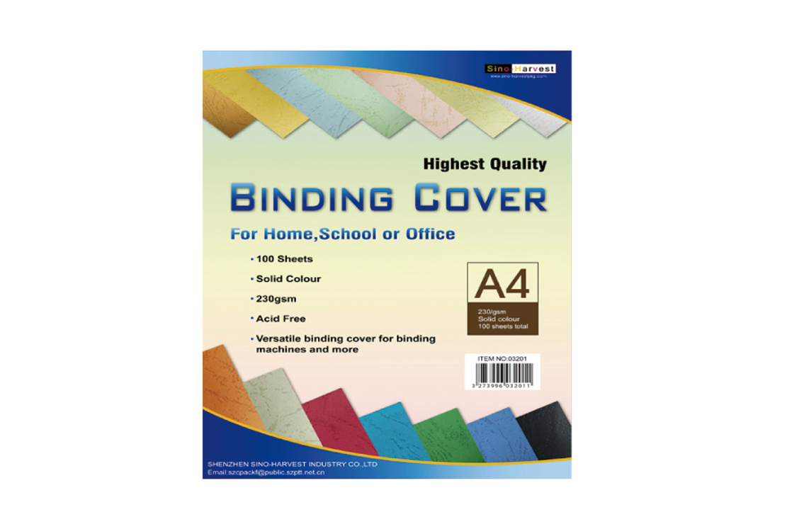 Leather Grain Binding Cover