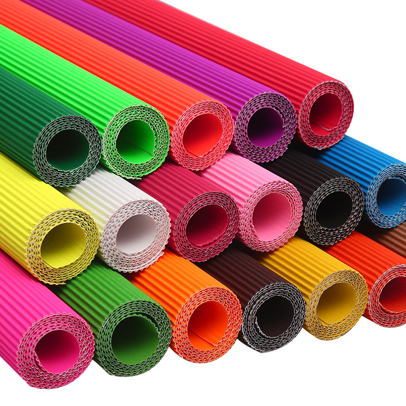Wholesale corrugated paper roll corrugated paper box packaging corrugated paper sheet