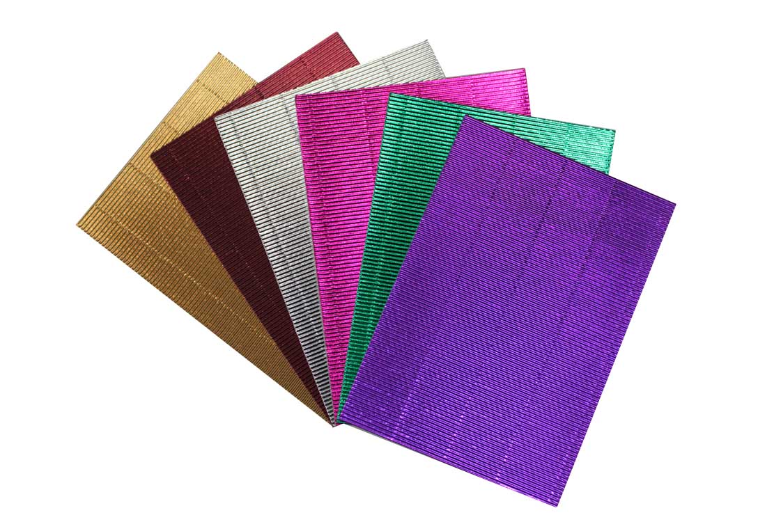 Metallic Corrugated Paper