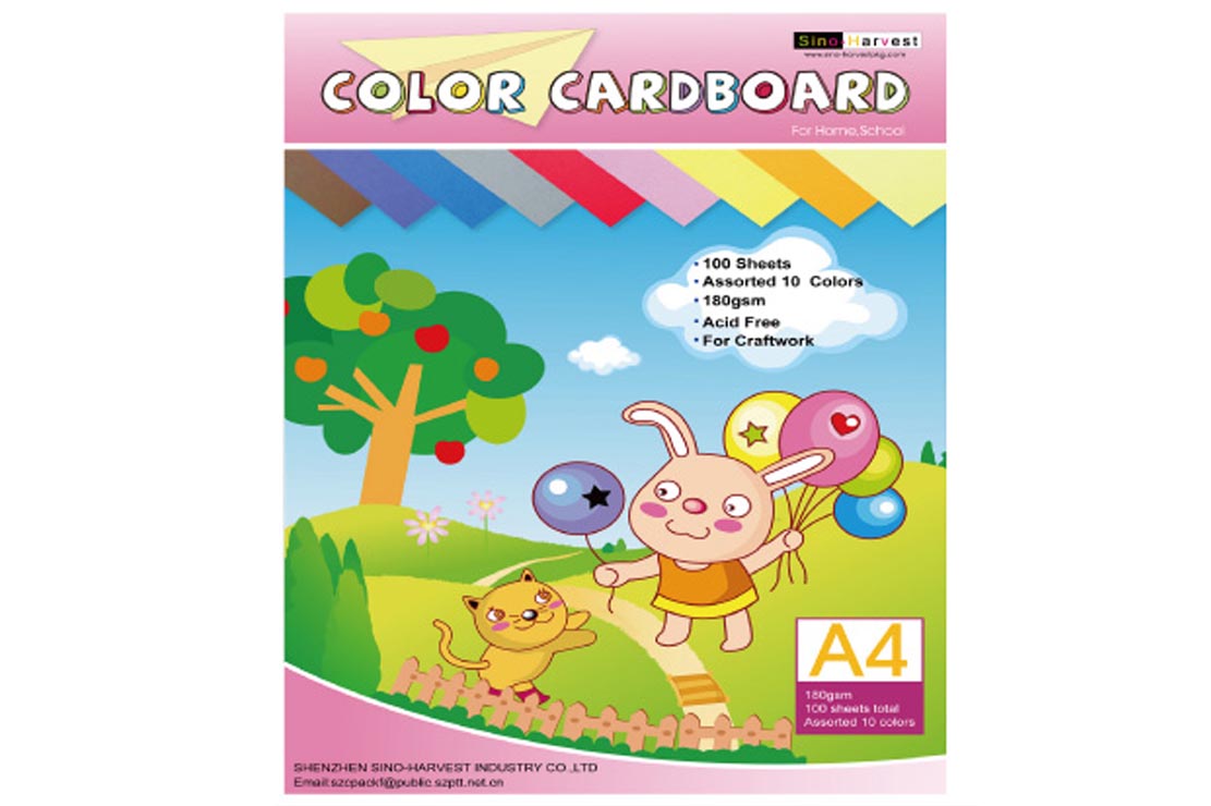 Color Cardboard Block