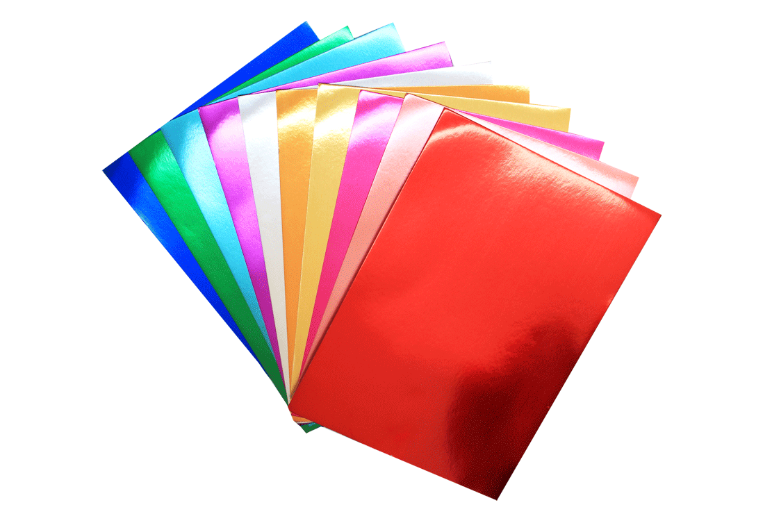 One Sided Metallic Color Cardboard