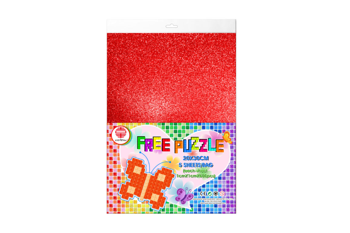 Glitter Eva Free Puzzle