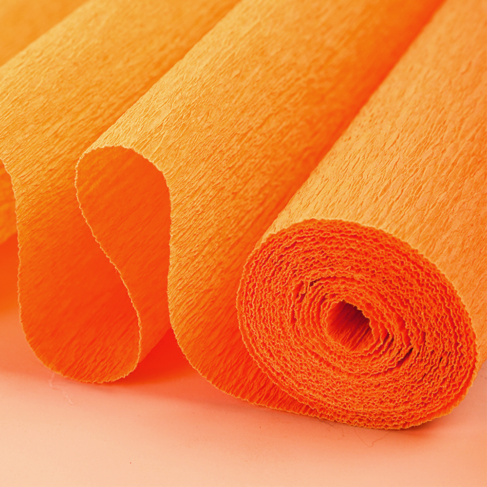 17gsm craft crepe paper crepe kraft paper crepe paper roll