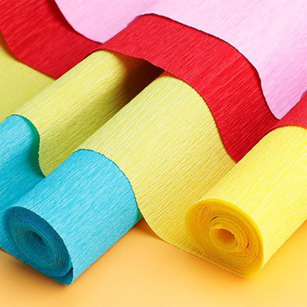 Flower crepe paper crepe paper wholesale crepe paper roll papel crepe