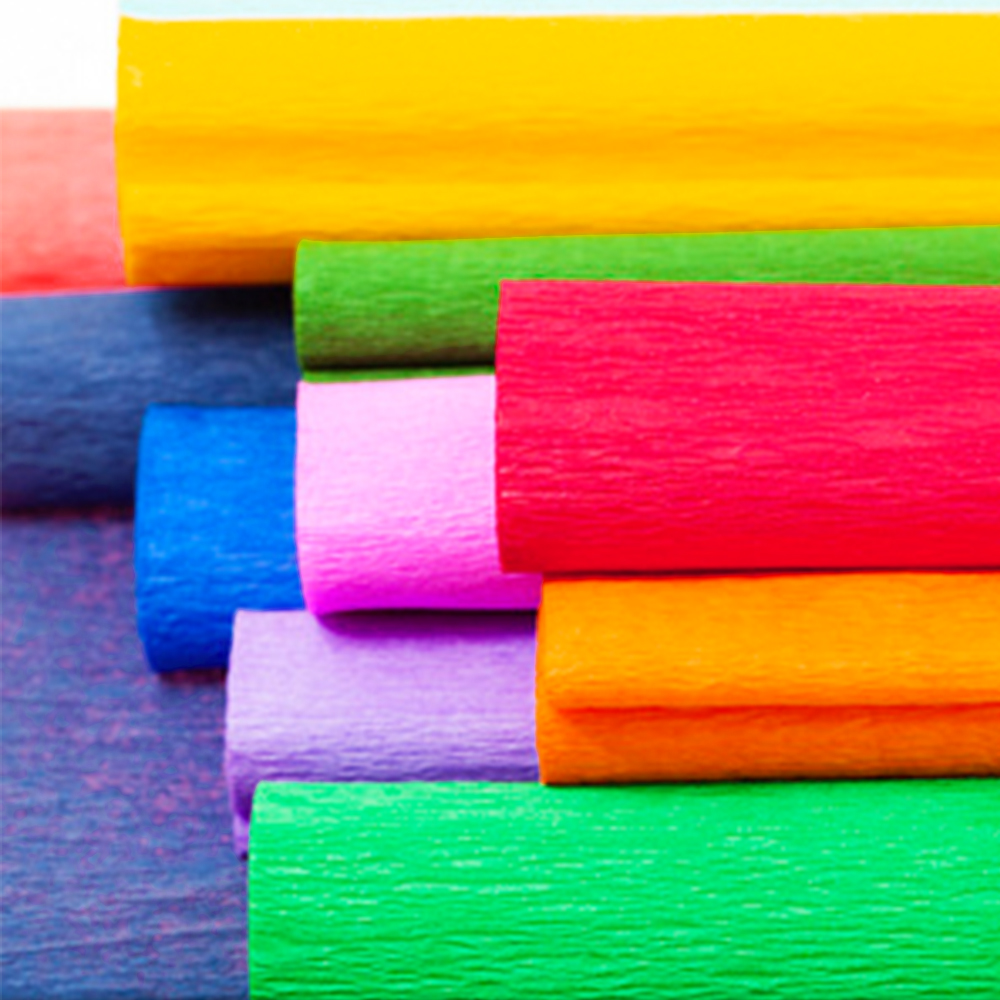 Crepe Paper is suitable for manual flower decoration papel crepe