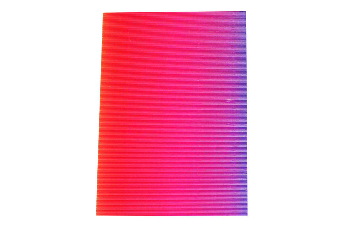 Rainbow Corrugated Paper