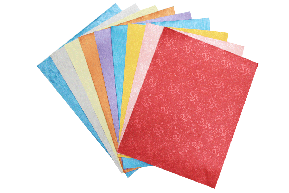 One Sided Embossed Pearl Paper