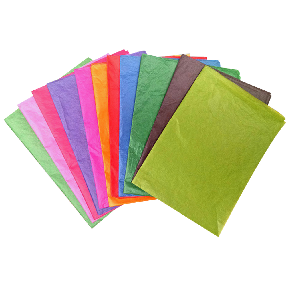 Color wax paper wax paper sheets wax paper flower wrapping