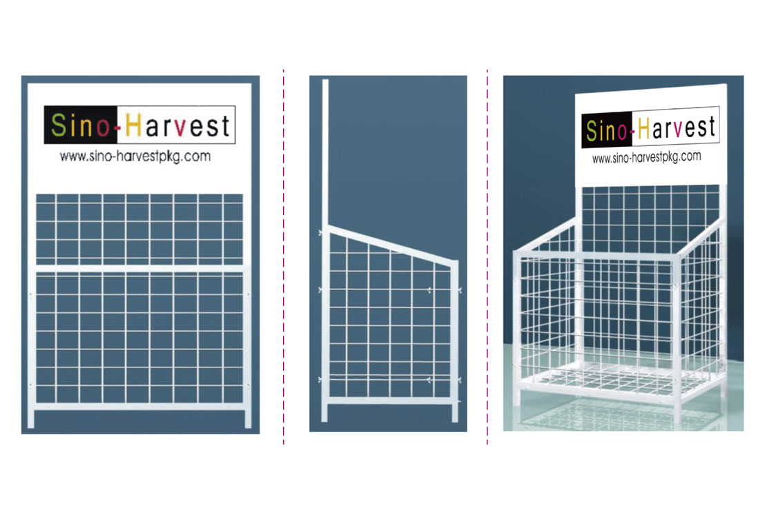 Crepe Paper Display Stand - One Basket