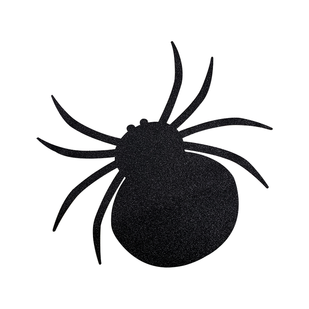 Hot selling black Glitter Non-woven Halloween limited decorate for Placemat