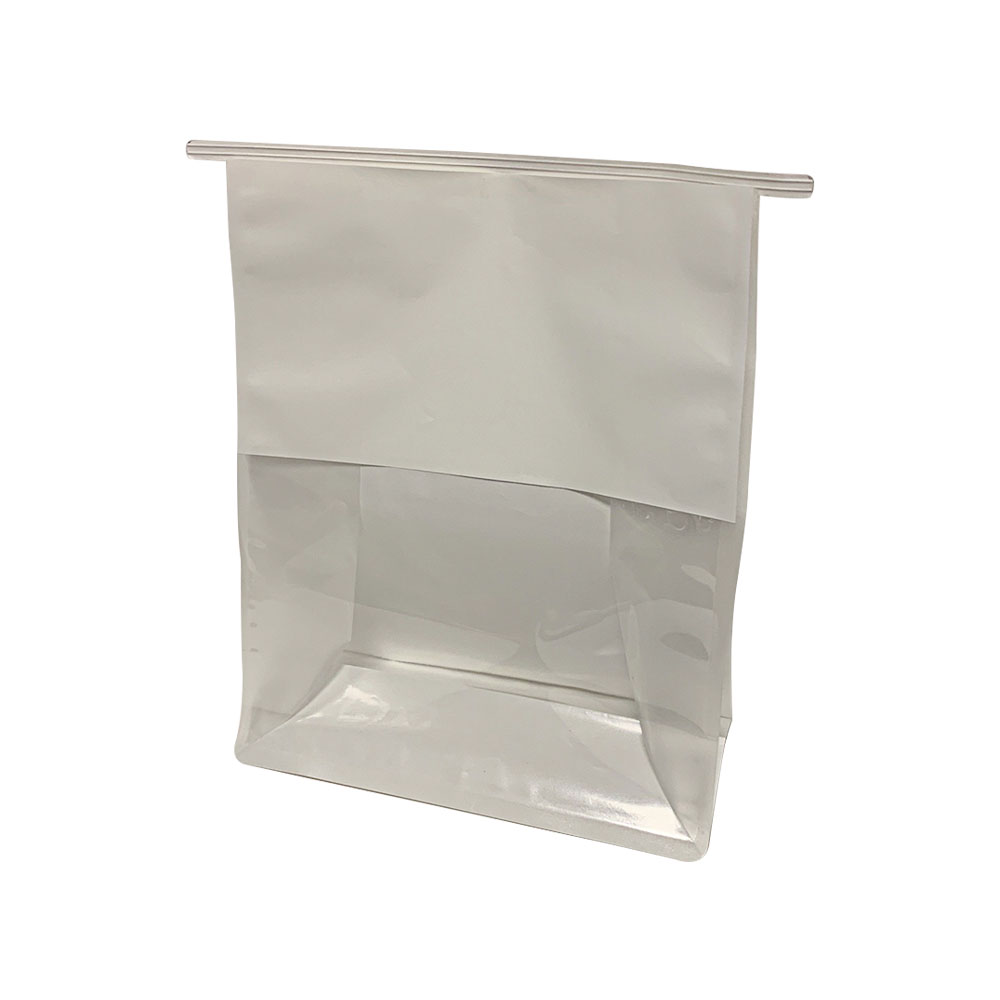 Hot selling luxury leather food shopping gift paper bag with its own trademark handle