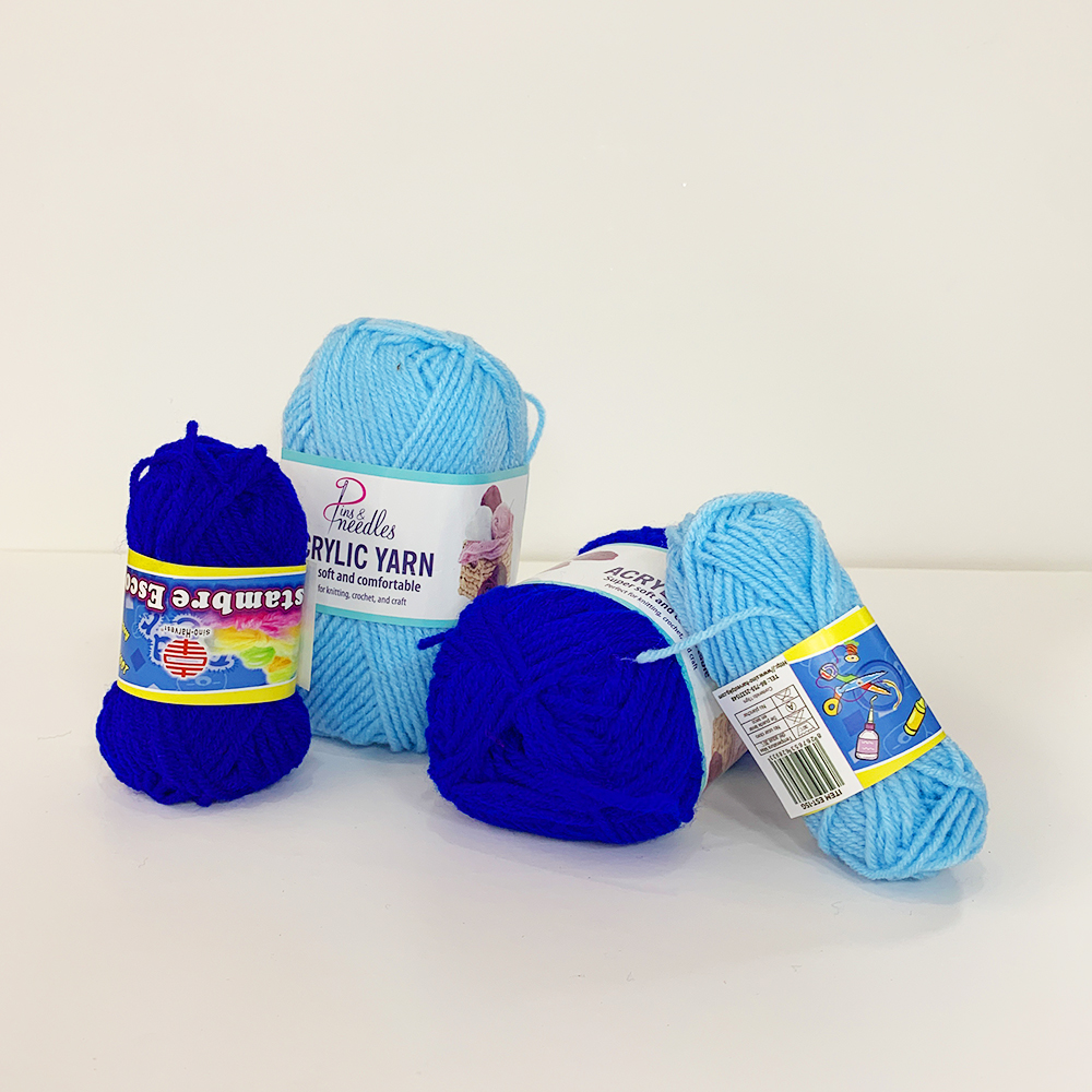 Colorful wool knitted cotton yarn acrylic milk cotton