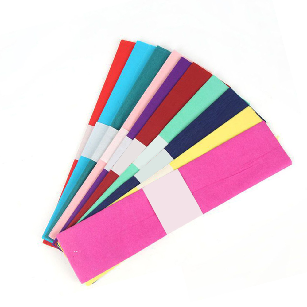 Colorful DIY Crepe Paper Flower Wrapping Paper Craft Crepe Paper