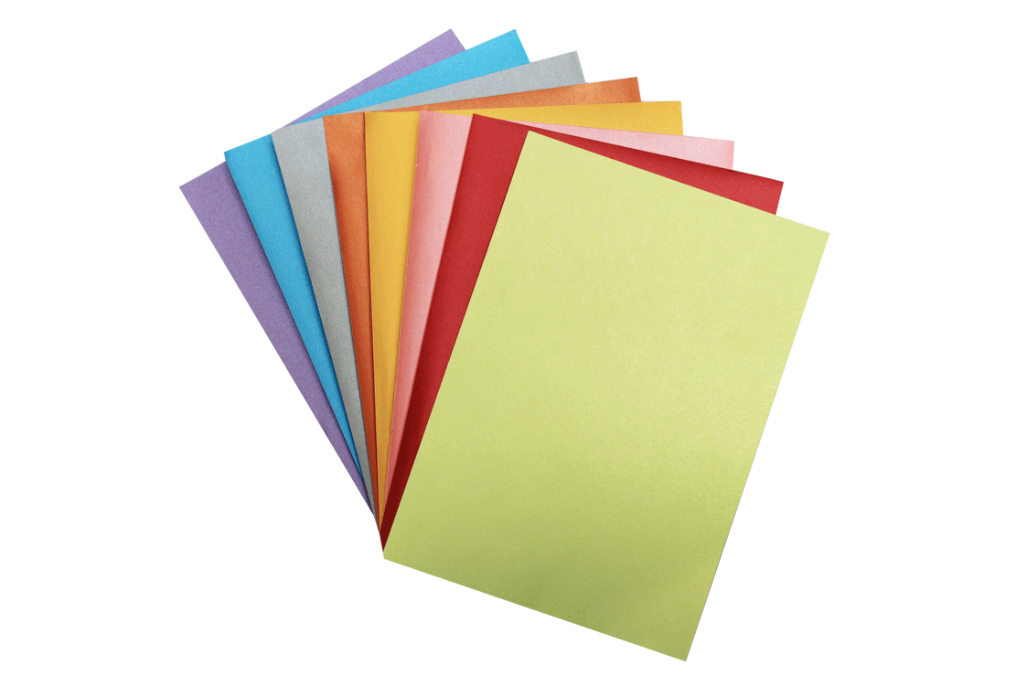 One Sided Pearl Paper & Cardboard