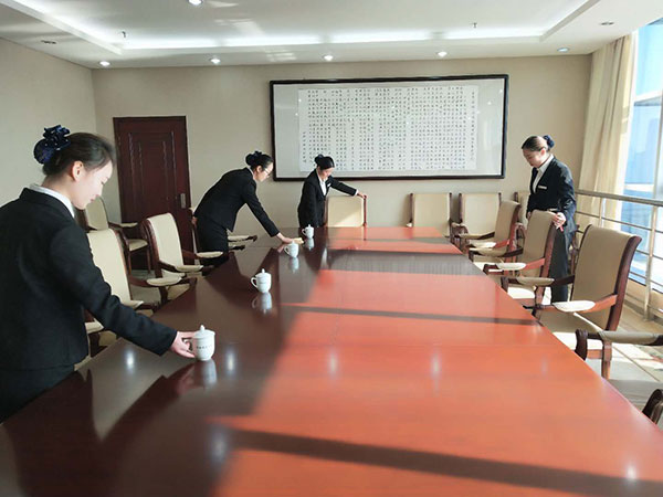 会场前准备工作