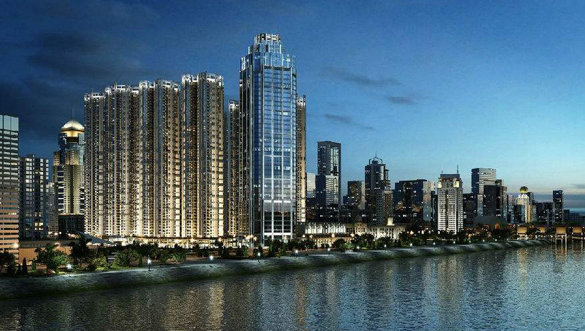 世紀江尚  王先生     客廳影院交付驗收。